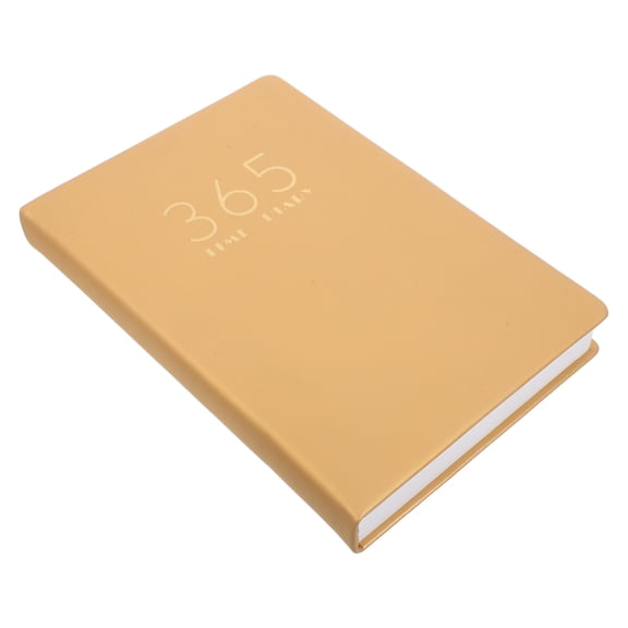 BESTYASH Portable Golden Study Notebook 2026 for Students with Daily Productivity Planner Features