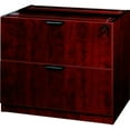 thumbnail image 2 of BossChair Boss 2-Drawer Lateral File, Driftwood, 2 of 4