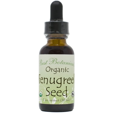 Best Botanicals Organic Fenugreek Seed Extract 1 oz.