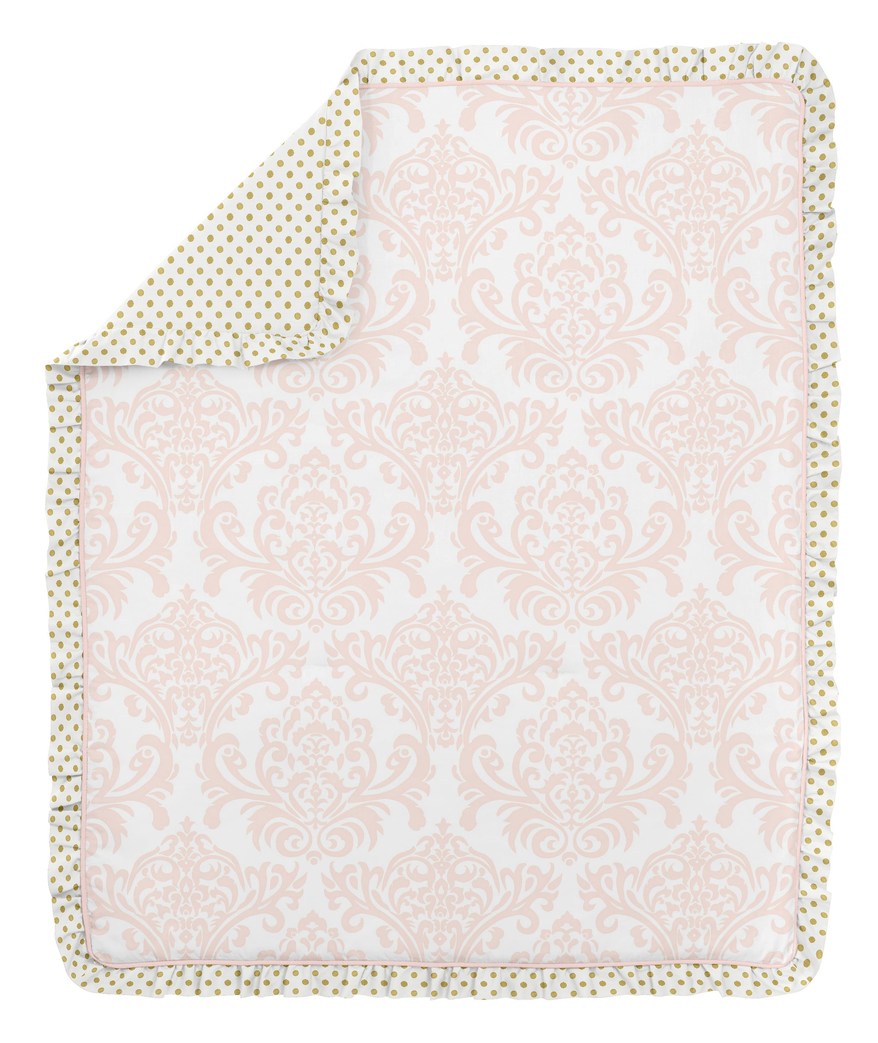 Sweet Jojo Designs Amelia Pink 4 Piece Crib Bedding Set