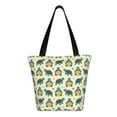 thumbnail image 3 of Fotbe Cartoon Turtles Pattern Beach Tote,Shoulder Handbag,Spacious Tote Bag,Lightweight Travel Bag,Versatile Shopping Bag, 3 of 9