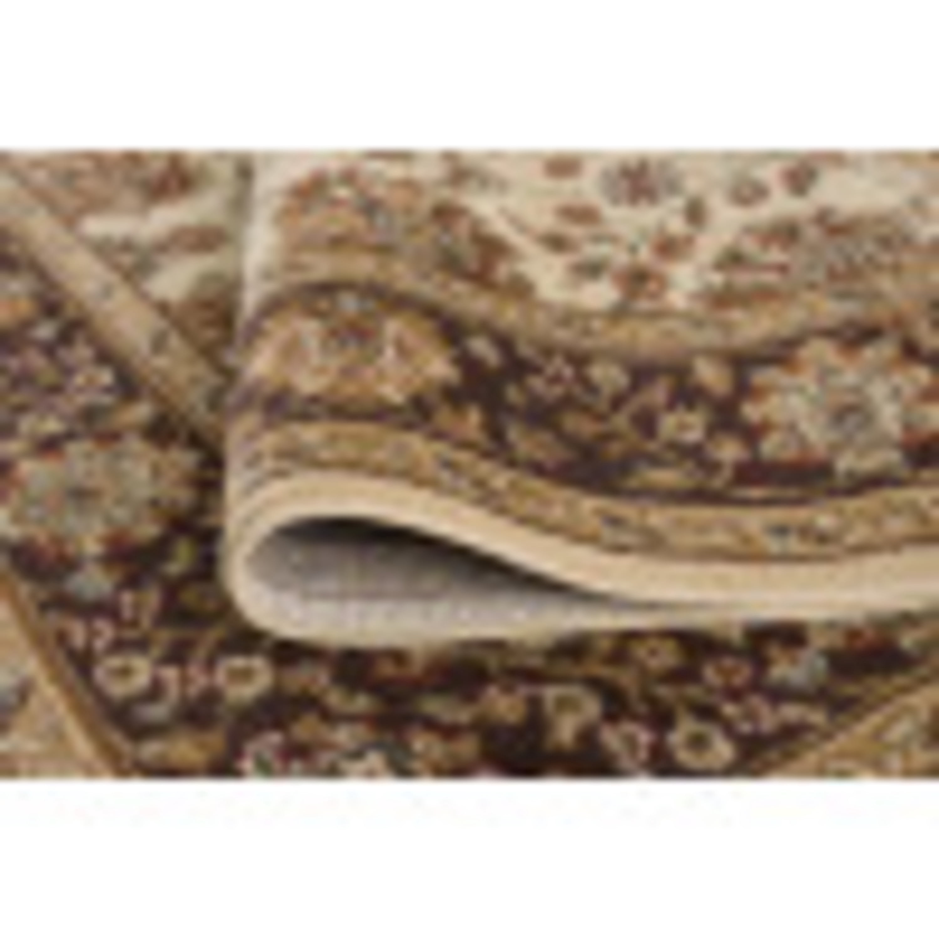Transitional Area Rug (7'10'' Round) Floral Beige, Sage Green Indoor Round Easy to Clean