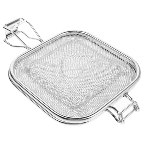 YOSADIER Baking Bread Supplies 1Pcs 9.6x6.3in Silver Stainless Steel Net