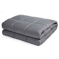 thumbnail image 3 of Gymax 10 lbs Weighted Blankets Twin/Full/Queen/King Size Cotton w/ Glass Beads, 3 of 10