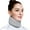 Neck circumference 13 1/2"-16 1/2", variant on VELPEAU Neck Brace for Neck Pain and Support, Soft Cervical Collar for Sleeping, Vertebrae Whiplash Wrap Aligns, Stabilizes & Relieves Pressure in Spine for Women & Men(Grey, Medium 3″)