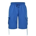 thumbnail image 6 of Ierhent Shorts for Men Men's Stretch Cargo Short(Blue,XXL), 6 of 7