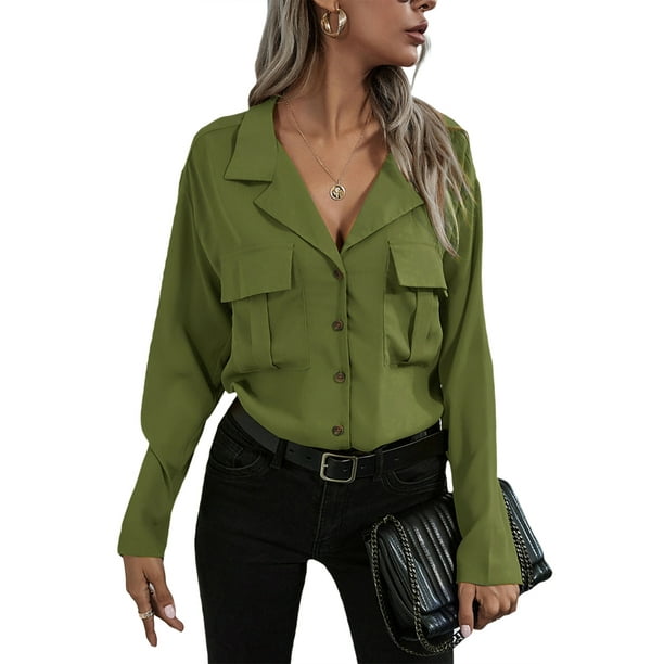 Blusas de moda de chifon hotsell