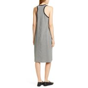 Rag & Bone Mari Button Hem Houndstooth Midi Tank Dress Large L