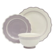 The Pioneer Woman Ainsley 12-Piece Ceramic Dinnerware Set, Iris
