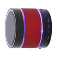 thumbnail image 2 of 7 Colors LED Light Bluetooth LED bluetooth Speaker Wireless Portable Surround bluetooth speaker Stereo Sound Waterproof Speaker, Red, 2 of 7