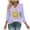 #7, variant on XUNKUSGA Shirts for Women Casual V Neck 3/4 Sleeve Tops for Women Trendy Comfortable Breathable Ladies Tops and Blouses Basic Tops for Woman S-2XL Green