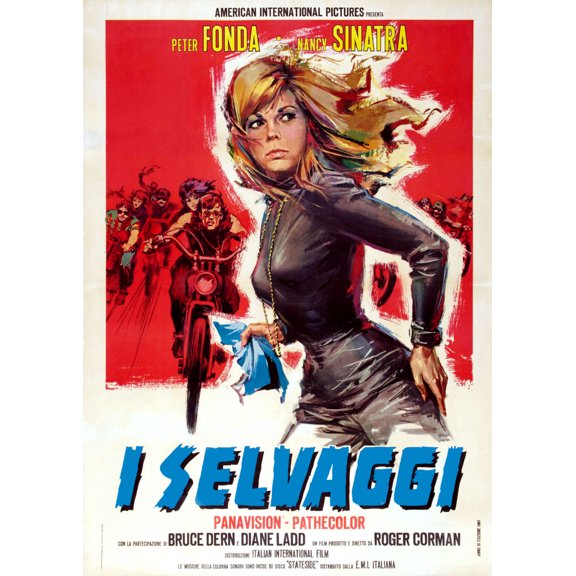 Wild Angels Italian Movie Mini poster 11inx17in (28cm x43cm) 11x17 poster