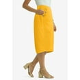 thumbnail image 3 of Jessica London Women's Plus Size Linen Sailor Skirt, 3 of 3