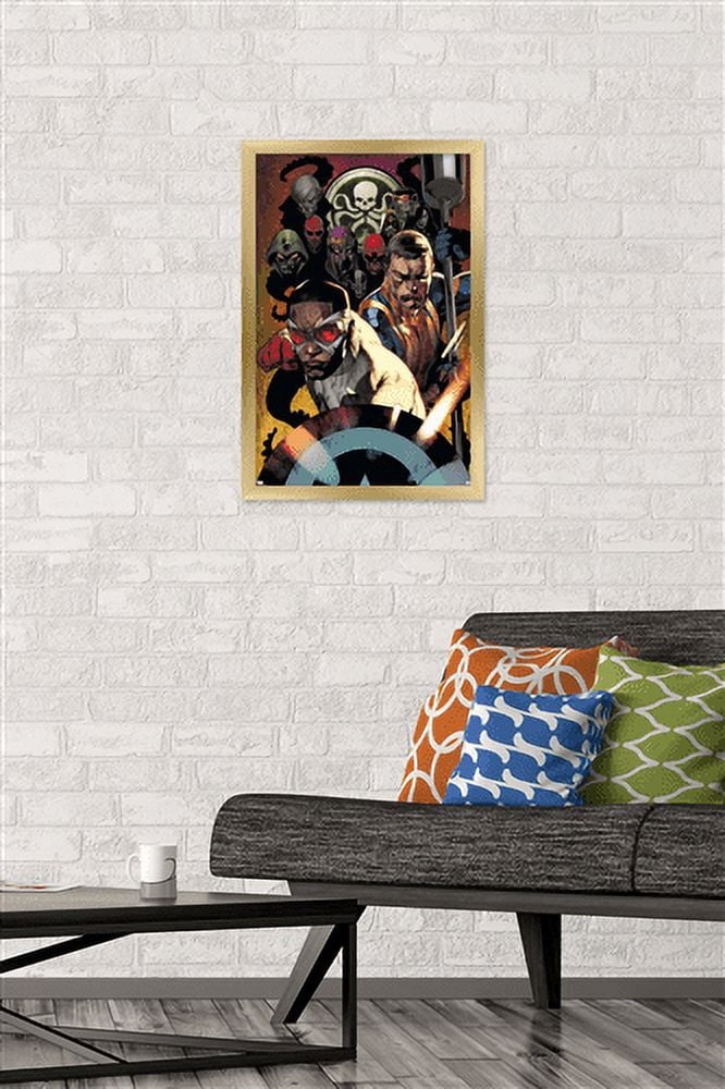 Marvel - Baron Zemo - All-New Captain America #2 Wall Poster, 14.725" x 22.375", Framed