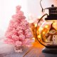 thumbnail image 3 of Adorno de árbol de Navidad de árbol de Navidad flocado artificial para el hogar sala de estar interior 45cm BLESIY Árbol flocado, 3 of 8