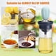 thumbnail image 4 of 2 Pack Glass Olive Oil Dispenser ,2 In 1 Oil Dispenser Bottle with Brush, Silicone Dropper Measuring Oil Dispenser for Kitchen Cooking, Frying, Baking, 4 of 5