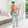 thumbnail image 7 of FREEAMG Dog Cotton Pajama Pant for Men, Super Soft Lightweight Lounge Pajama Bottoms Drawstring Sleepwear Pant with 2 Pockets, 7 of 7