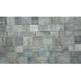 thumbnail image 1 of Ahgly Company Indoor Rectangle Contemporary Dark Gray Patchwork Area Rugs, 3' x 5', 1 of 6