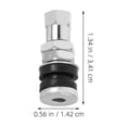 thumbnail image 2 of LULULION 6pcs Metal Tire Valve Stem Easy Installation Valve Stem for Motorcycle Wheels, 2 of 8