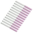 thumbnail image 1 of Unique Bargains 1.6' Length Grinding Stone File, 12 Pack Chainsaw Sharpener Stone Ceramic Bits Grinding Tool, Pink, 1 of 4