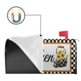 thumbnail image 2 of Buffalo Plaid Welcome Mailbox Covers Magnetic Letter Box Wrap Standard Size 21x18 Inch Mailbox Decor Post Letter Box Decoration for Outdoor Garden Yard, 2 of 5