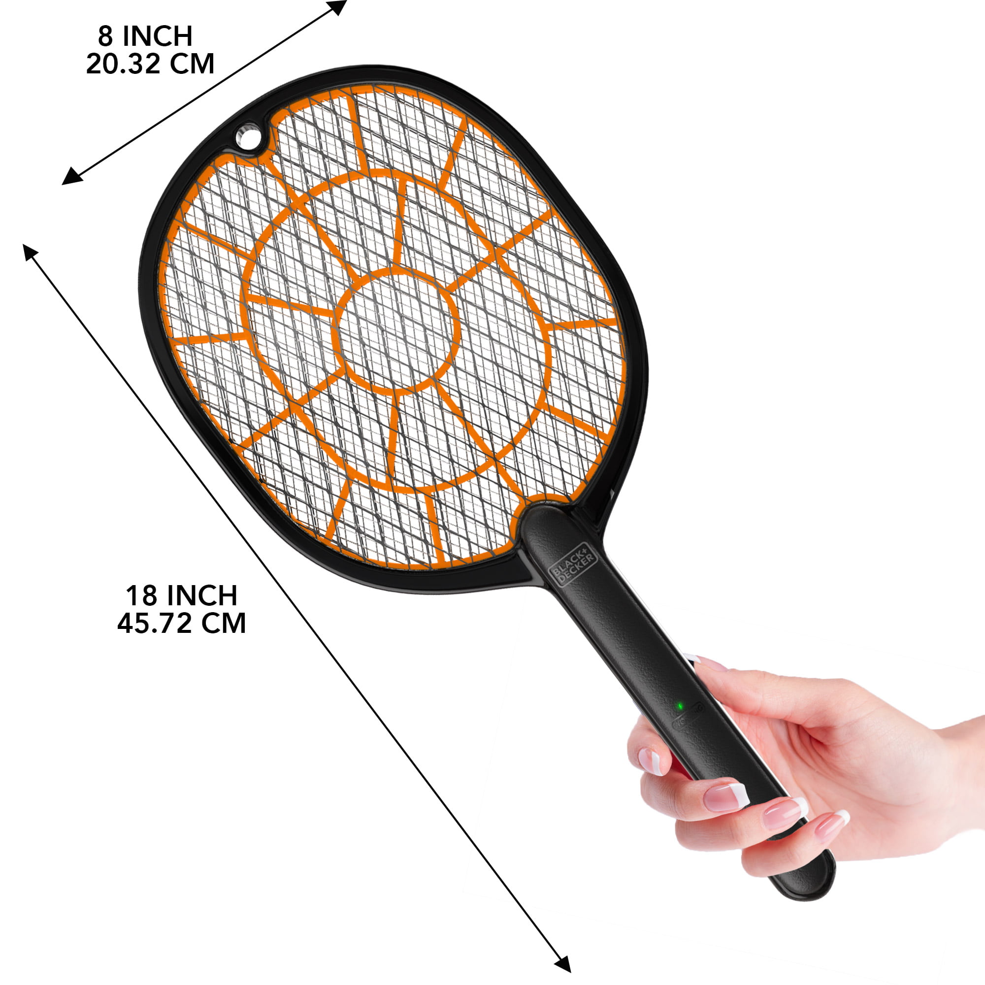 BLACK + DECKER Bug Zapper & Fly Trap-Mosquito Repellent- Gnat Killer Indoor  & Outdoor UV Bug Catcher 