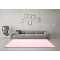 thumbnail image 3 of Ahgly Company Indoor Rectangle Solid Red Modern Area Rugs, 3' x 5', 3 of 4