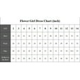 thumbnail image 5 of Drtj 2-14T Kids Teens Junior Bridesmaid Flower Girl Dresses Formal Dresses V-Neck Floor-Length Chiffon, 5 of 7