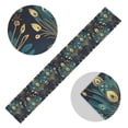 thumbnail image 5 of Yayeee Table Runner 70 inches Long for Home Kitchen Rectangle Dining Table Holiday Party Decoration, Gold Peacock Pattern, 5 of 7