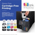 thumbnail image 5 of Epson EcoTank ET-4950 Wireless All-in-One Color Supertank Printer, 18 PPM, 2.4" Colorful Touchscreen, Auto Document Feeder - Black (Sold without manufacturer warranty), 5 of 7