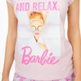 thumbnail image 2 of Barbie Womens Short Sleeve Pajamas, Sizes S-XXL, 2 of 2