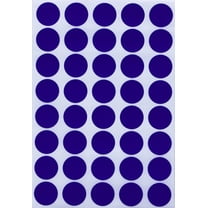 Royal Green Round Color Coding Labels 3/4 inch (2cm) Royal Blue Stickers Dots 19mm - 600 Pack