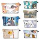 thumbnail image 2 of Suzume-Bolsa de cosméticos con cremallera para mujer, estuche de maquillaje de belleza, bolsa de almacenamiento de dibujos animados para niñas, neceser de viaje a la moda, novedad Fivean unisex, 2 of 2