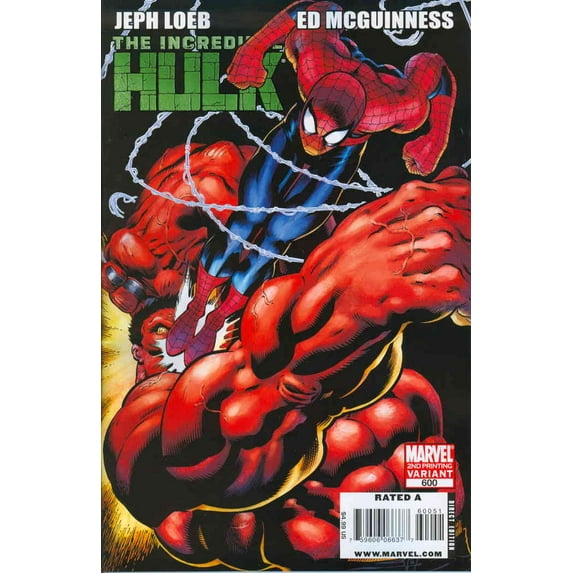 Incredible Hulk, The #600 (2nd) VF ; Marvel Comic Book
