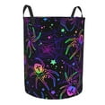 thumbnail image 2 of Kll Multi-Colored Spiders Waterproof Foldable Laundry Hamper Bucket With Handles For Storage Bin,Kids Room,Home Organizer (Small), 2 of 8
