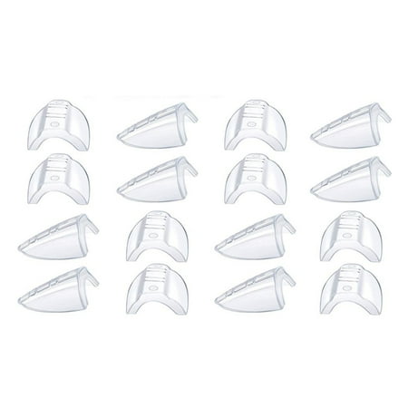 

8 Pairs Eye Glasses Side Flexible Side for Safety Glasses Fits Small to Eyeglasses