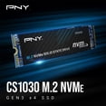 thumbnail image 5 of PNY CS1030 500GB Gen3 x4 PCIe NVMe M.2 2280 Internal SSD – Up to 2,000/1,100 MB/s – M280CS1030-500-RB, 5 of 6