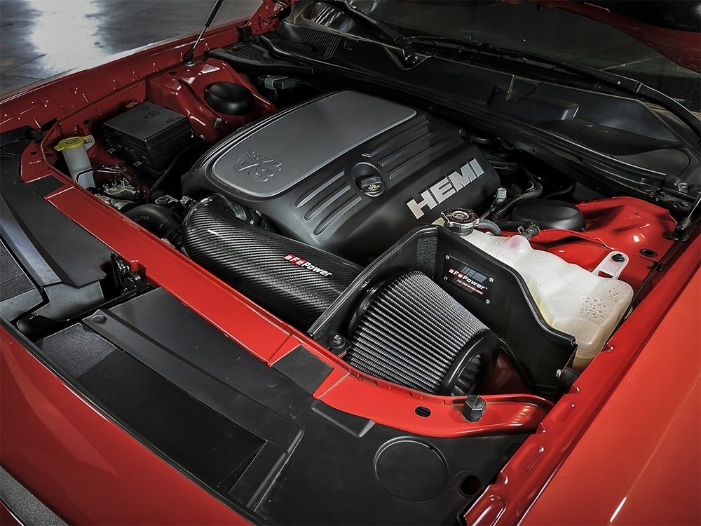 aFe Power 51-12162-C Track Series Stage-2 Carbon Fiber Intake System w/ Pro DRY S Media