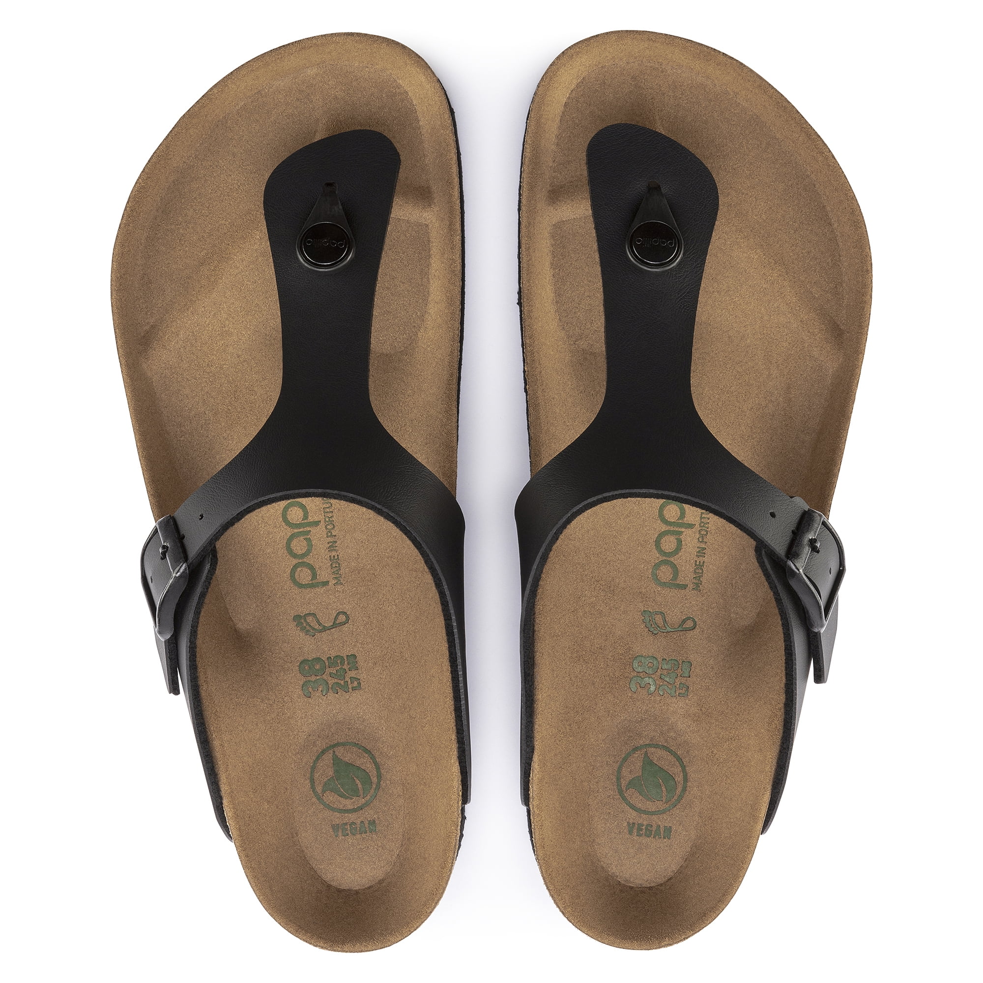 Birkenstock Womens Gizeh Thong Sandal - Black Birko-Flor - Size: 9-9.5 / 40