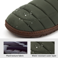 thumbnail image 5 of Homeier Ralph Men's Cozy Outdoor Indoor Slippers Dual-Tone Memory Foam Slip-Ons Loafers House Shoes, 5 of 7