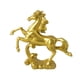 thumbnail image 2 of Estatua de caballo, escultura animal, figura de resina animal, adorno de mesa para mesa Oro, 2 of 8