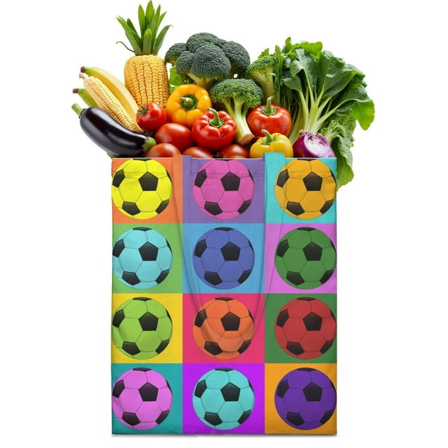 Sac Fourre-Tout en Toile pour Sports de Golf – Imprimé Baseball Soccer Soccer Basketball Sac Fourre-Tout Réutilisable, pour Enfants Garçons Adolescents Athlètes Compétition Équipe Entraînement Jeu Softball Volleyball Tennis