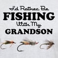 thumbnail image 3 of CafePress - Rather Be Fishing Grandson Light T Shirt - Men's Classic Graphic T-Shirt, 3 of 4