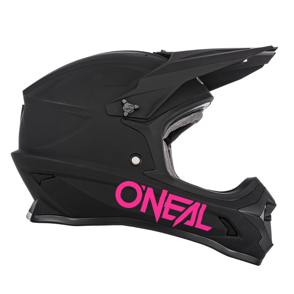 Oneal 2022 Youth Girls 1 SRS Offroad Helmet Black/Pink Youth Large