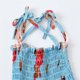 thumbnail image 4 of Vestido Para Niñas, Ropa Para Bebés, Verano, Niño Pequeño, Sin Mangas, Vestido Con Tirantes, Estampado Gráfico, Ropa Para Niños, Azul Odeerbi LM103-1889, 4 of 9