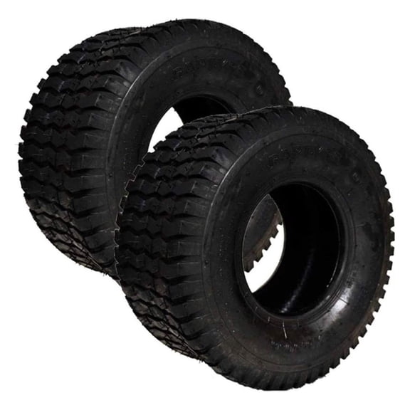 2PK 13x6.50-6 13x6.50x6 13x6.5x6 13x6.5-6 4PLY Turf Tires Compatible with Toro, Scag, Bobcat, Kubota Lawn Mowers