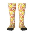 thumbnail image 2 of Picia Women Crew Soft Moisture-wicking Socks Snake Pattern Design Cotton Socks, One Size fit All, 2 of 9