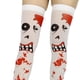 thumbnail image 4 of Txlixc Calcetín de rodilla para mujeres, calcetín impreso de dibujos animados de Halloween Txlixc moda, 4 of 6