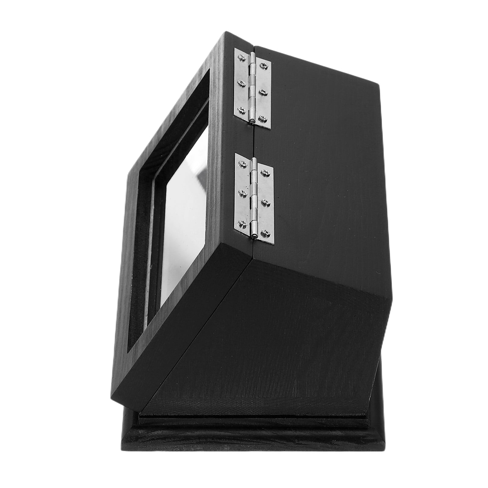 Uxcell Coin Display Case, 2 Slots Coin Presentation Display Box Coin Case with Holder for Silver Dollar Collectors