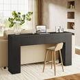 thumbnail image 7 of Tribesigns 63-Inch Wooden Console Table with 2 Hidden Drawers, Rustic Sofa Table, Easy Assembly, 7 of 7